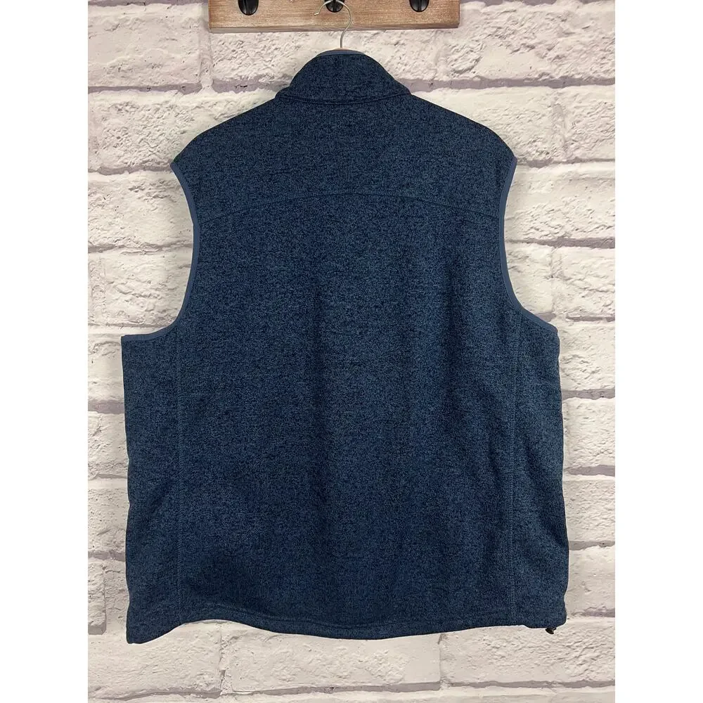 Orvis Mens XXL Gorpcore Outdoors Fishermancore Full Zip Mock Neck Sweater Vest
